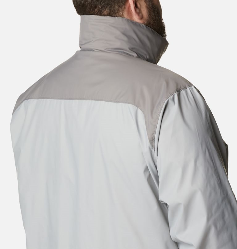 Men's Columbia Glennaker Lake Rain Jackets Grey | Plus Size CA-Y04C6